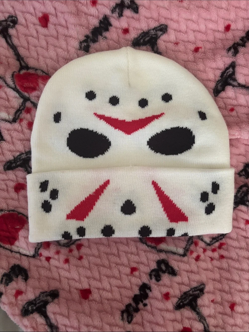 Glow In The Dark Friday The 13th Jason Beanie